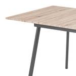 Table extensible Weston Imitation chêne Sanremo / Gris