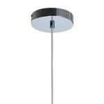 Hanglamp Mads staal - 1 lichtbron - Zilver - Diameter: 30 cm