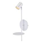 LED-wandlamp Rogna staal - 1 lichtbron - Wit