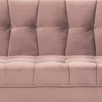 Sofa Pinch (2,5-Sitzer) Samt - Hellrosa
