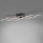 LED-plafondlamp Wave III plexiglas/ijzer - 3 lichtbronnen
