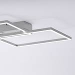 LED-plafondlamp Iven I plexiglas/staal - 2 lichtbronnen