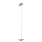 Lampadaire Hans Plexiglas / Fer - 1 ampoule - Argenté