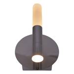 LED-wandlamp Castle plexiglas / staal  - 1 lichtbron
