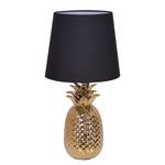 Tafellamp Ananas textielmix / keramiek - 1 lichtbron - Goud