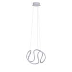 LED-hanglamp Simply White plexiglas / aluminium  - 1 lichtbron