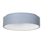 LED-plafondlamp Carla plexiglas/roestvrij staal - 1 lichtbron - Grijs - 45 x 13 x 45 cm