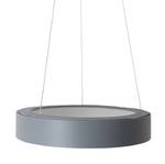 LED-hanglamp Carla plexiglas/roestvrij staal - 1 lichtbron - Grijs - Diameter: 45 cm