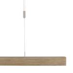 Suspension Straight Pexiglas / Partiellement en frêne massif  - 1 ampoule - 98 x 80 x 9 cm