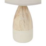 Lampe Katness I Tissu mélangé / Céramique - 1 ampoule