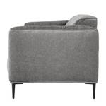 Canapé Crawford II Microfibre - Tissu Mohs : Gris foncé