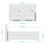 Boxspring Kelso geweven stof