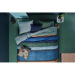 Parure de lit en satin mako Rustic Lines Coton - Multicolore - 260 x 200/220 cm + 2 oreillers 70 x 60 cm