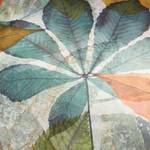Parure de lit en satin mako Leafage Coton - Multicolore - 140 x 200/220 cm + oreiller 70 x 60 cm