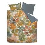 Parure de lit en satin mako Leafage Coton - Multicolore - 240 x 200/220 cm + 2 oreillers 70 x 60 cm