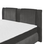 Boxspring Gadeby Microvezel - Grijs - 180 x 200cm