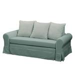 Schlafsofa Larmond Webstoff - Mintgrau - Breite: 185 cm