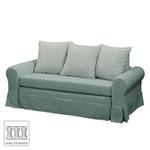 Schlafsofa Larmond Webstoff - Mintgrau - Breite: 185 cm