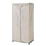 Garderobenschrank Bamboo Kunststoff / Textil - Beige