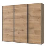 Schwebetürenschrank Easy Plus II Plankeneiche Dekor - Plankeneiche Dekor - 313 x 210 cm