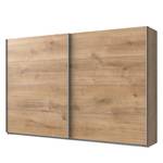 Zweefdeurkast Easy Plus II Eiken planken look - 225 x 236 cm