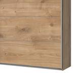 Zweefdeurkast Easy Plus II Eiken planken look - 225 x 236 cm