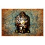 Afbeelding  Buddah Koper - Massief hout - Textiel - 120 x 80 x 2 cm