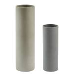 Vases Marta II (lot de 2) Ciment - Gris