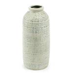 Vase Andie I Keramik - Beige / Hellgrau