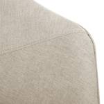 Chaises reSTOL II (lot de 2) Acier - Tissu Falo : Taupe