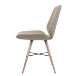 Stoelen toSTOL I (2-delige set) massief beukenhout - Stof Falo: Taupe - Beige