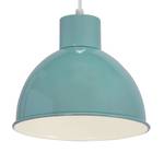 Hanglamp Truro I staal - 1 lichtbron - Babyblauw