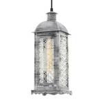 Suspension Lisburn I Acier - 1 ampoule - Gris argenté