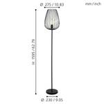 Lampadaire Newtown Acier - 1 ampoule