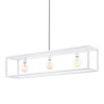 Hanglamp Elswick staal - 3 lichtbronnen - Wit