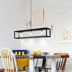 Hanglamp Elswick staal - 3 lichtbronnen - Zwart