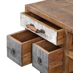 Tv-meubel New Rustic Massief mangohout/metaal - mangohout/grijs