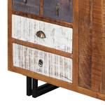 Kast New Rustic IV Massief mangohout/metaal - mangohout/grijs