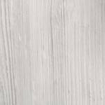 Tv-meubel Curzu wit pijnboomhout/eikenhout - Eikenhouten look - Breedte: 150 cm