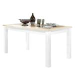 Table Curzu Extensible - Imitation chêne - Largeur : 180 cm