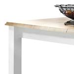Table Curzu Extensible - Imitation chêne - Largeur : 160 cm