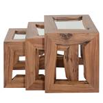 Tables gigognes Jamgal Acacia massif