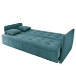 Canapé convertible Rewal Microfibre - Bleu Gris