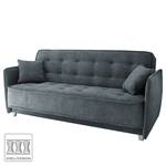 Schlafsofa Rewal Microfaser - Grau