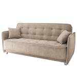 Schlafsofa Rewal Microfaser - Beige