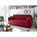 Canapé convertible Rewal Microfibre - Rouge