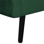 Canapé Croom I (3 places) Microfibre - Velours Krysia: Vert foncé