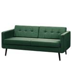 Canapé Croom I (3 places) Microfibre - Velours Krysia: Vert foncé