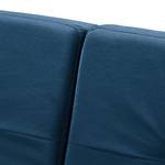 Canapé Croom I (2 places) Microfibre - Velours Krysia: Bleu foncé