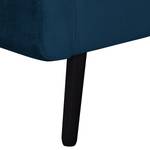 Canapé Croom I (2 places) Microfibre - Velours Krysia: Bleu foncé